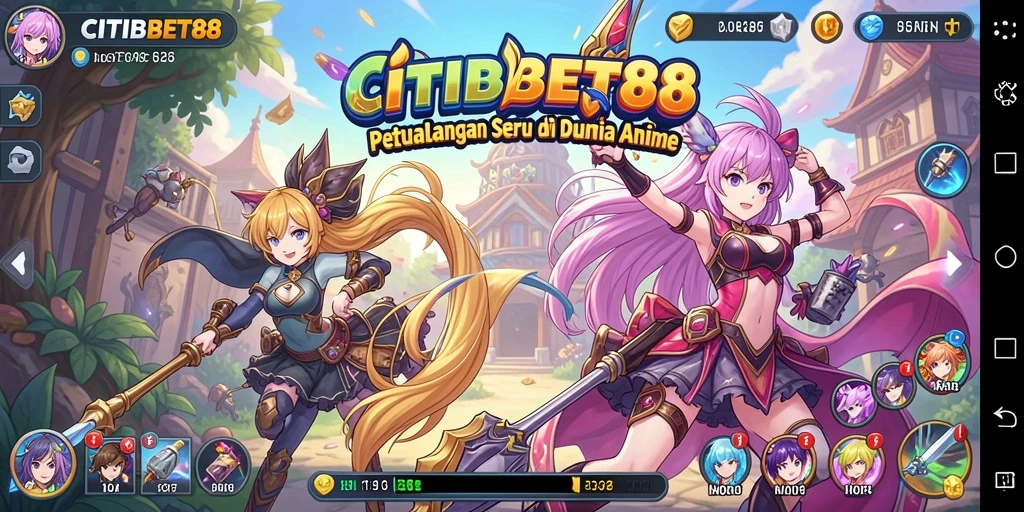 Tampilan gameplay CITIBET88 yang menarik dan penuh warna.