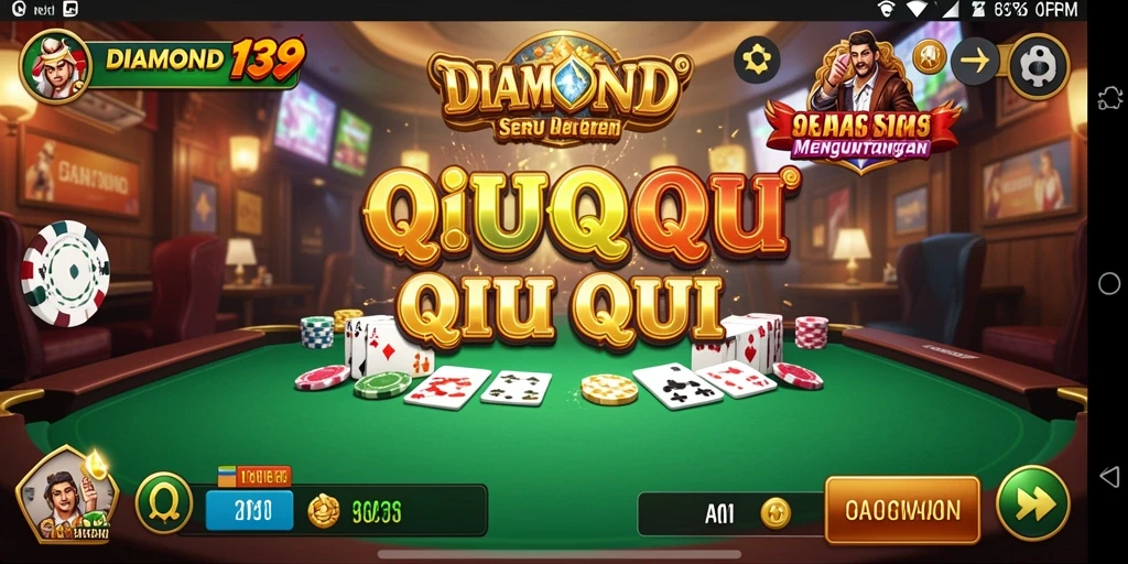 Screenshot gameplay QiuQiu yang menarik dari DIAMOND138.