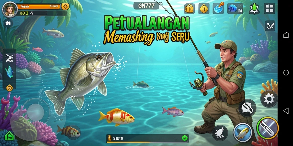 Tangkapan ikan yang mengesankan dalam GN777 dengan grafis luar biasa.