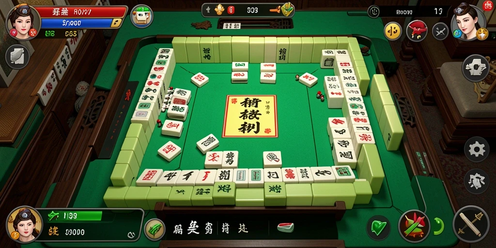Screenshot gameplay H03 yang menarik dan penuh tantangan Mahjong.