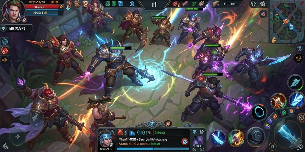 Tangkap momen epic dalam gameplay MOBA MENYALA78.