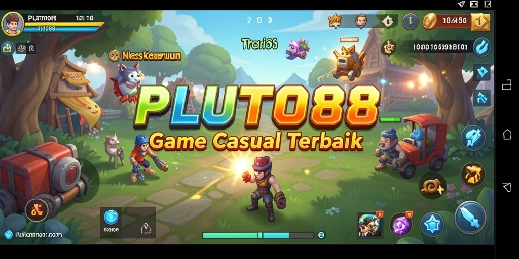 Tampilan menarik dari gameplay PLUTO88 yang seru.