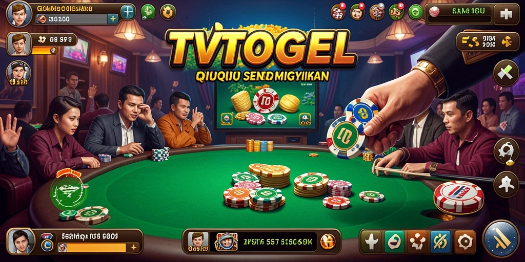 Tampilan gameplay QiuQiu yang menarik dan interaktif.